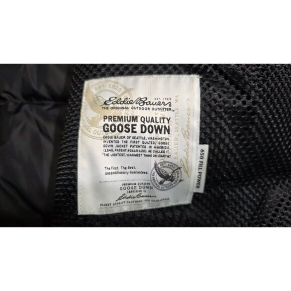 Eddie Bauer WeatherEdge Premium Quality Goose Down Men's  Winter Coat size XXL T - Picture 5 of 8